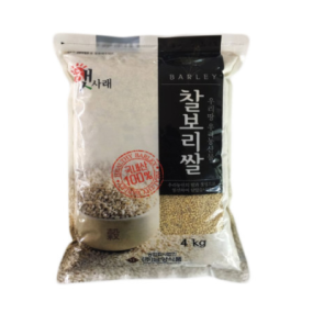햇사래 19년산 찰보리쌀4kg